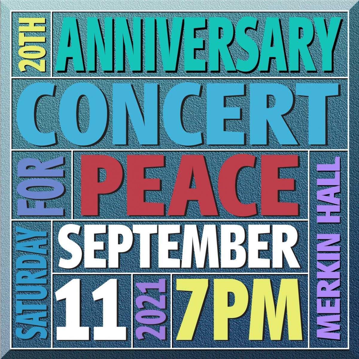 Musicians For Harmony 20th Anniversary “Concert for Peace” ArabishWay